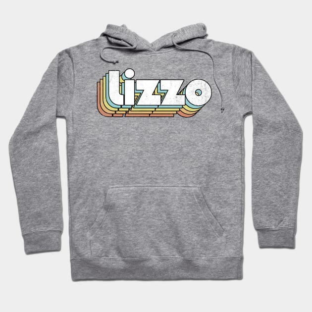 Lizzo - Retro Rainbow Letters Hoodie by Dimma Viral